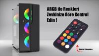 EMPOUSA EMG-17XN 750W 80 PLUS  4X120MM FAN RGB + Gaming ATX PSU YOK KUMAND VAR